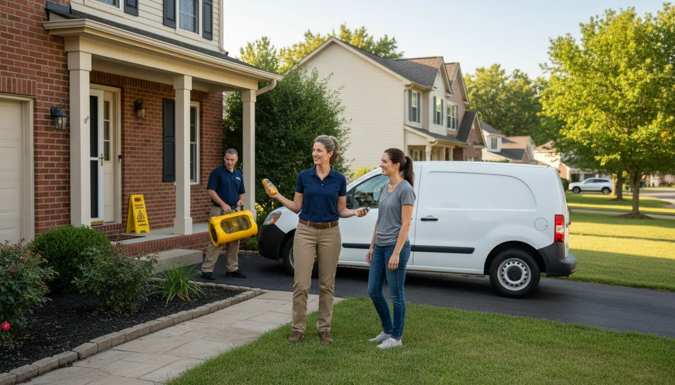 Water restoration image for Dehumidification And Cleanup Services in Stanhope, IA